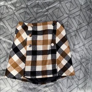 Plaid skirt